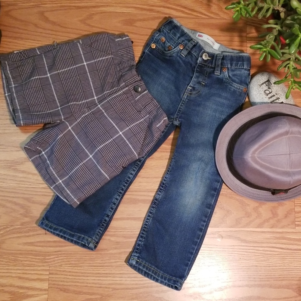 Hurley an 514 Levi's both 24mo